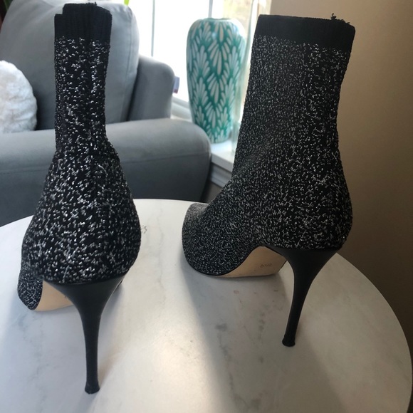 Something Navy Sparkly boots - Picture 4 of 5